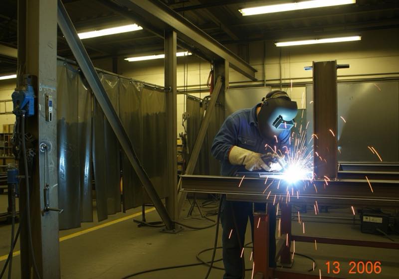 Welding work
